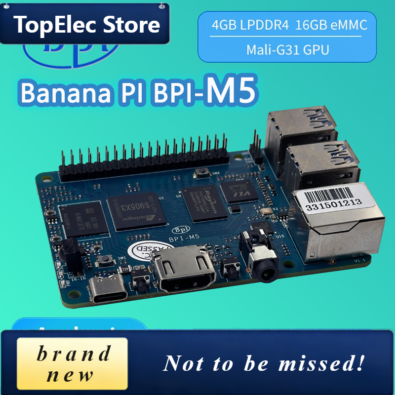TopElec Banana PI BPI-M5 4GB L - Banana Pi Bpi-M5 recensione e prezzo