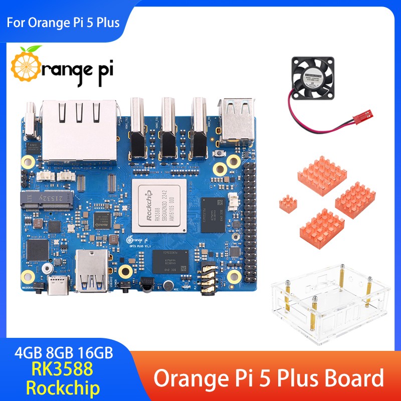 Orange Pi 5 Plus, scheda con 4 - Orange Pi 5 Plus 16Gb recensione e prezzo